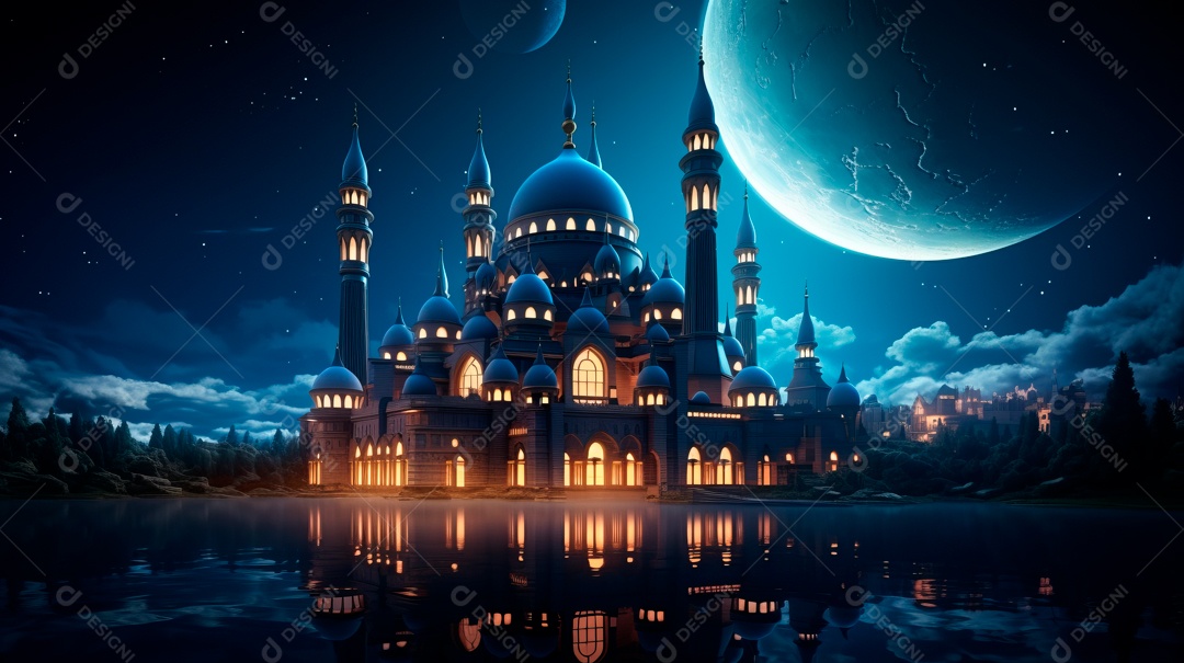 Ramadã, o momento sagrado para oração.