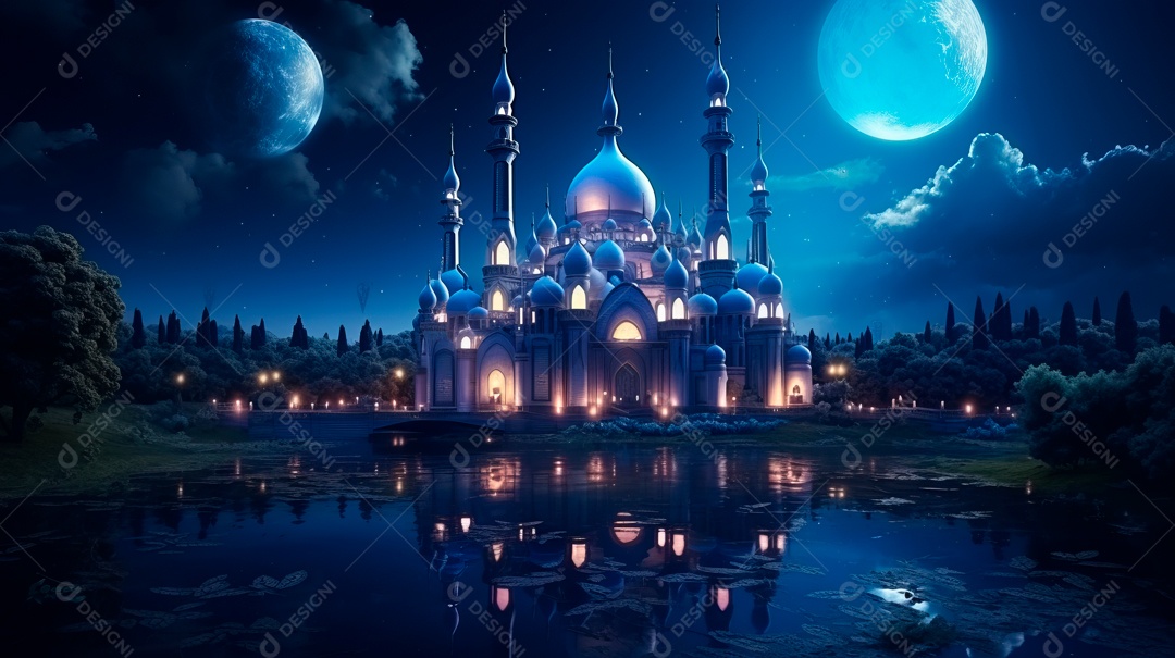 Ramadã, o momento sagrado para oração.