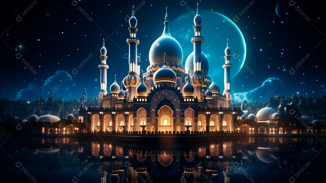 Ramadã, o momento sagrado para oração.