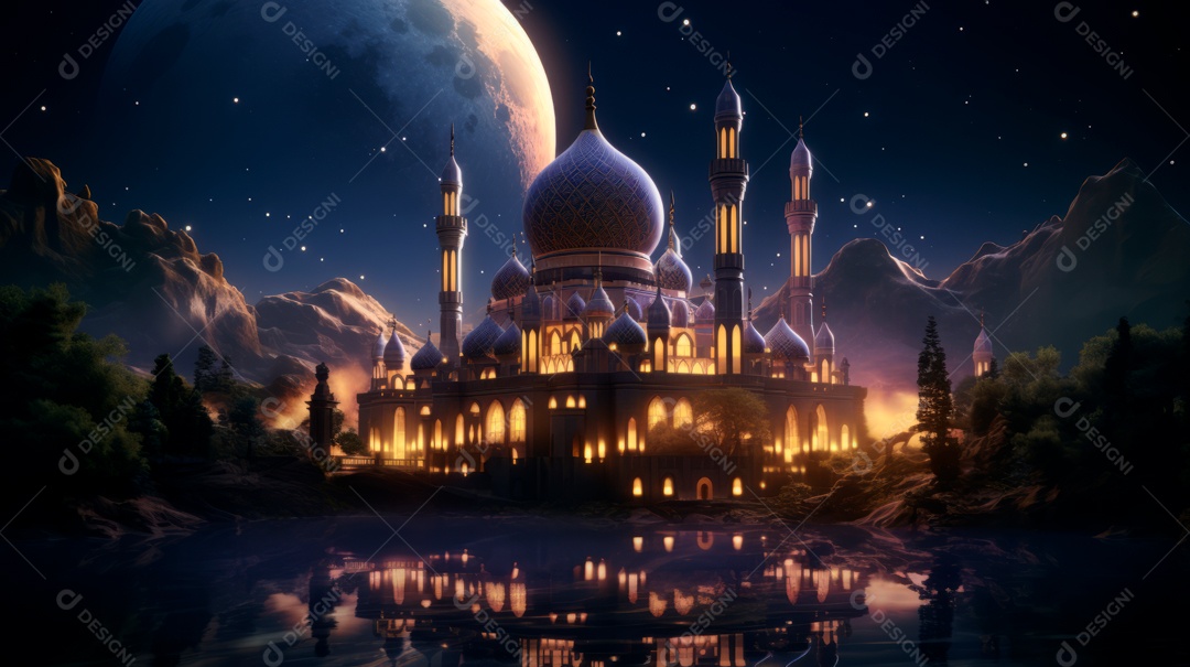 Ramadã, o momento sagrado para oração.