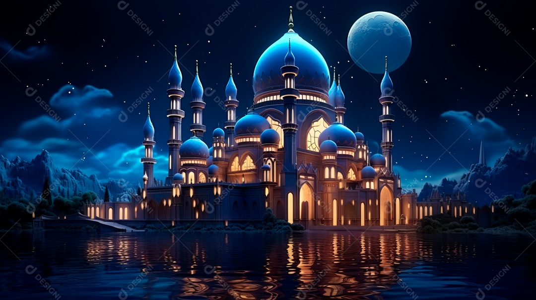 Ramadã, o momento sagrado para oração.