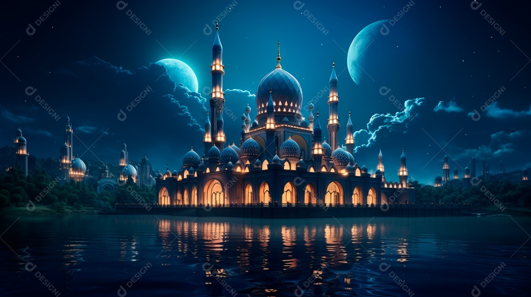 Ramadã, o momento sagrado para oração.