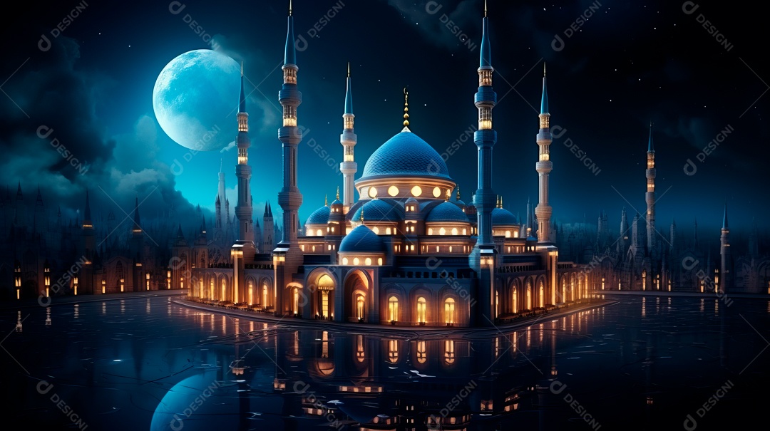 Ramadã, o momento sagrado para oração.