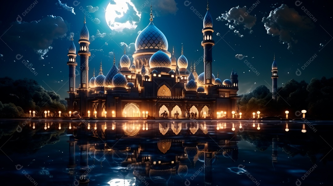 Ramadã, o momento sagrado para oração.