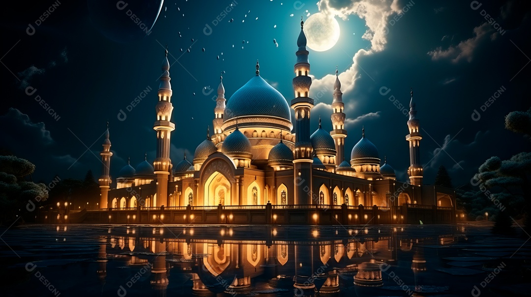 Ramadã, o momento sagrado para oração.