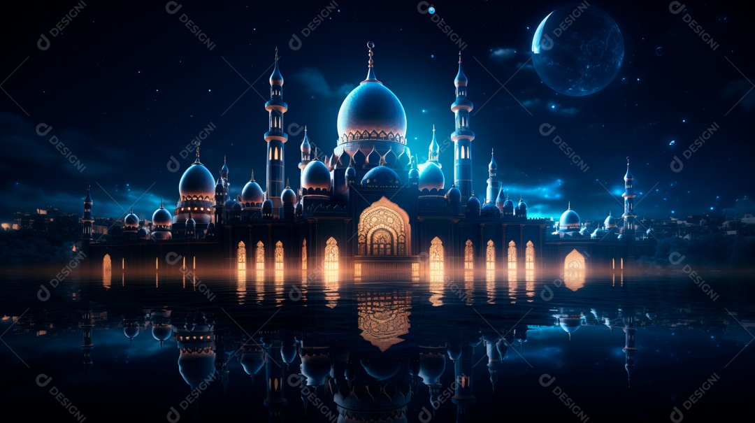 Ramadã, o momento sagrado para oração.