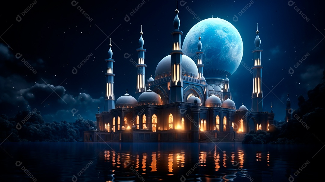 Ramadã, o momento sagrado para oração.