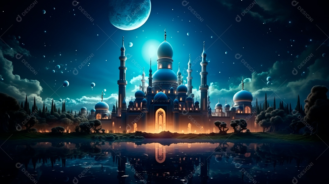 Ramadã, o momento sagrado para oração.