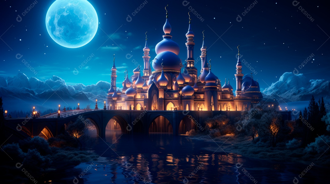 Ramadã, o momento sagrado para oração.