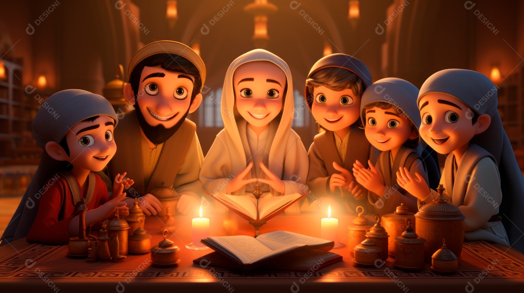 Ramadã, o momento sagrado para oração.