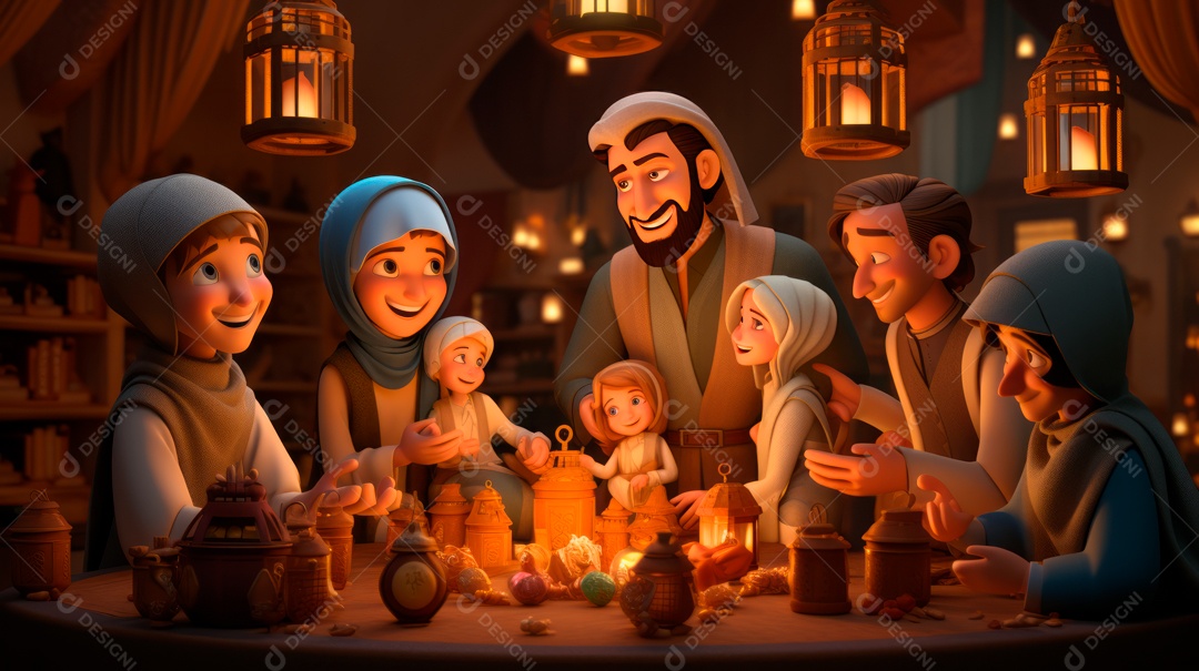 Ramadã, o momento sagrado para oração.