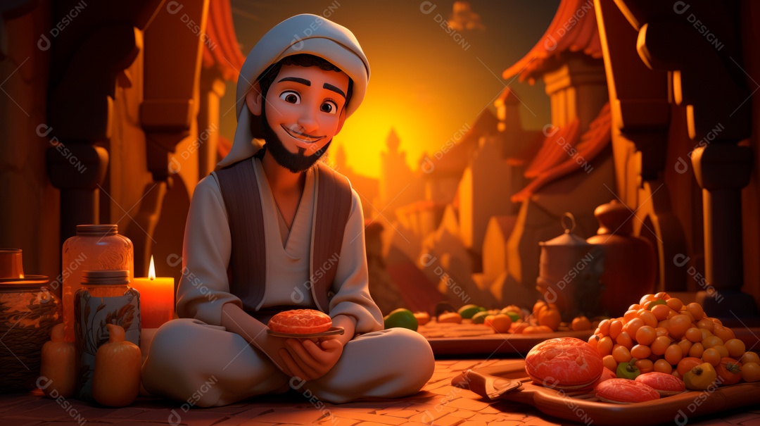 Ramadã, o momento sagrado para oração.