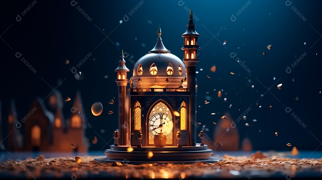 Ramadã, o momento sagrado para oração.