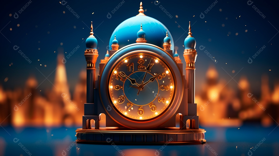 Ramadã, o momento sagrado para oração.