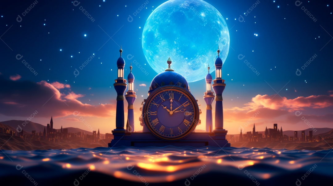 Ramadã, o momento sagrado para oração.