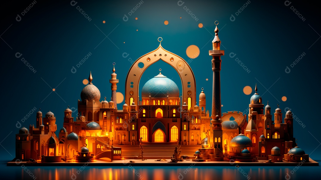 Ramadã, o momento sagrado para oração.