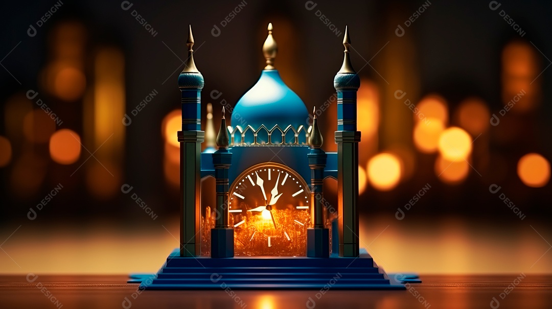 Ramadã, o momento sagrado para oração.