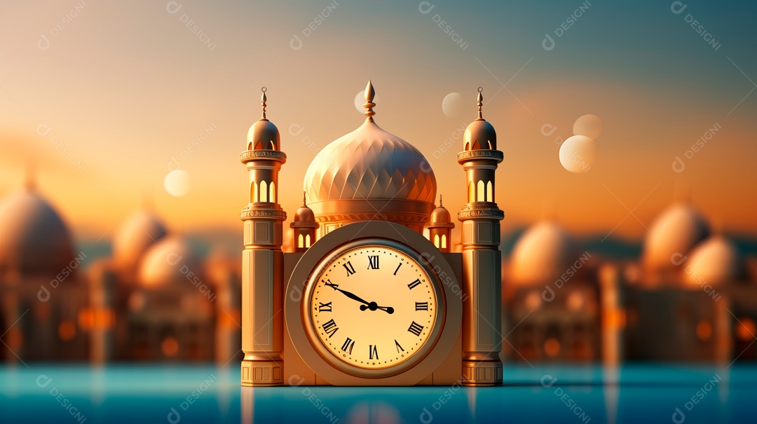 Ramadã, o momento sagrado para oração.