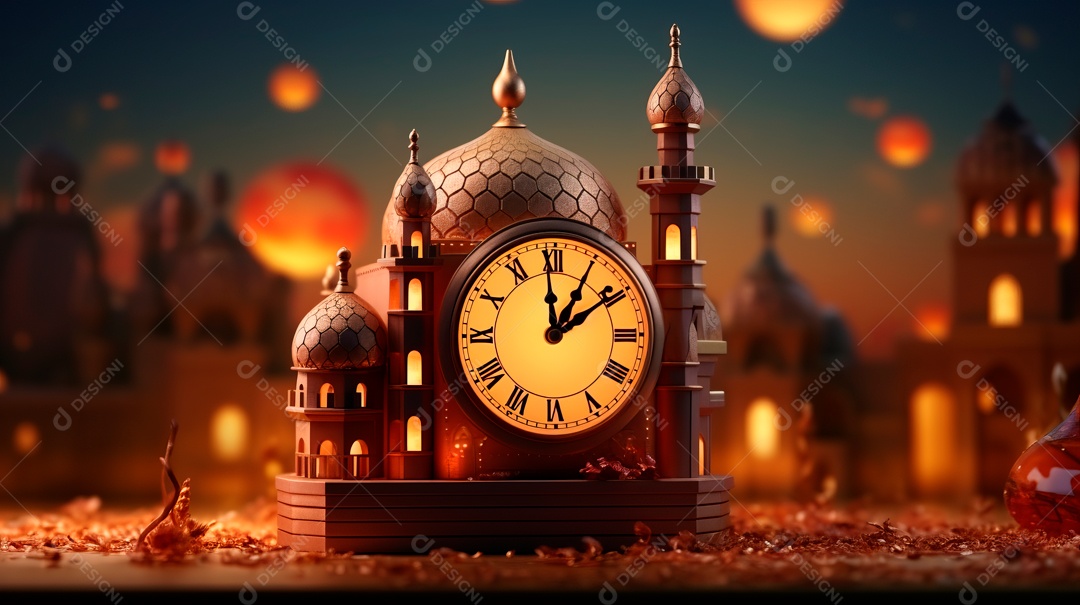 Ramadã, o momento sagrado para oração.