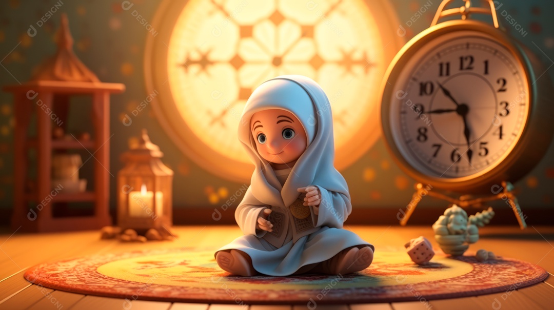 Ramadã, o momento sagrado para oração.