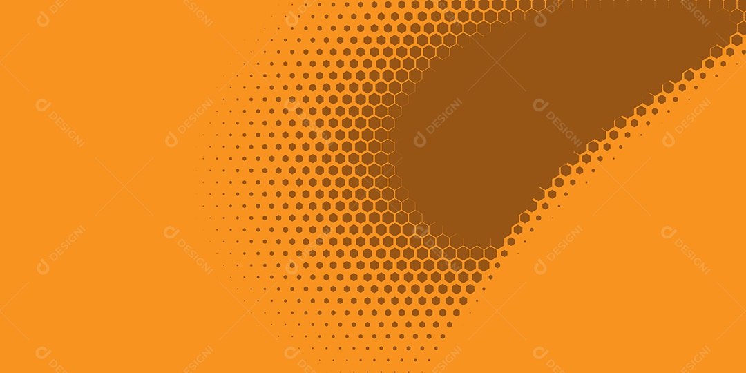 Background Hexágono Abstrato Ilustração Vetor EPS