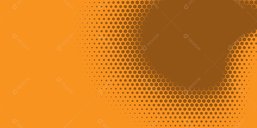 Background Hexágono Abstrato Ilustração Vetor EPS