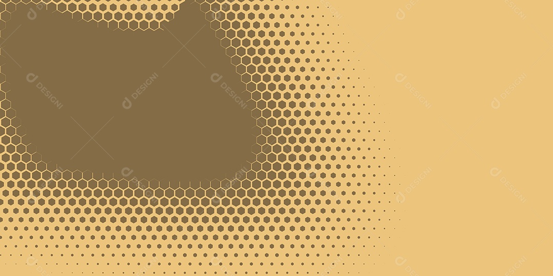 Background Hexágono Abstrato Ilustração Vetor EPS