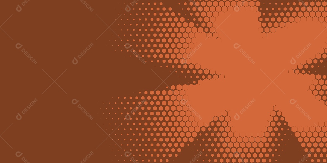 Background Hexágono Abstrato Ilustração Vetor EPS