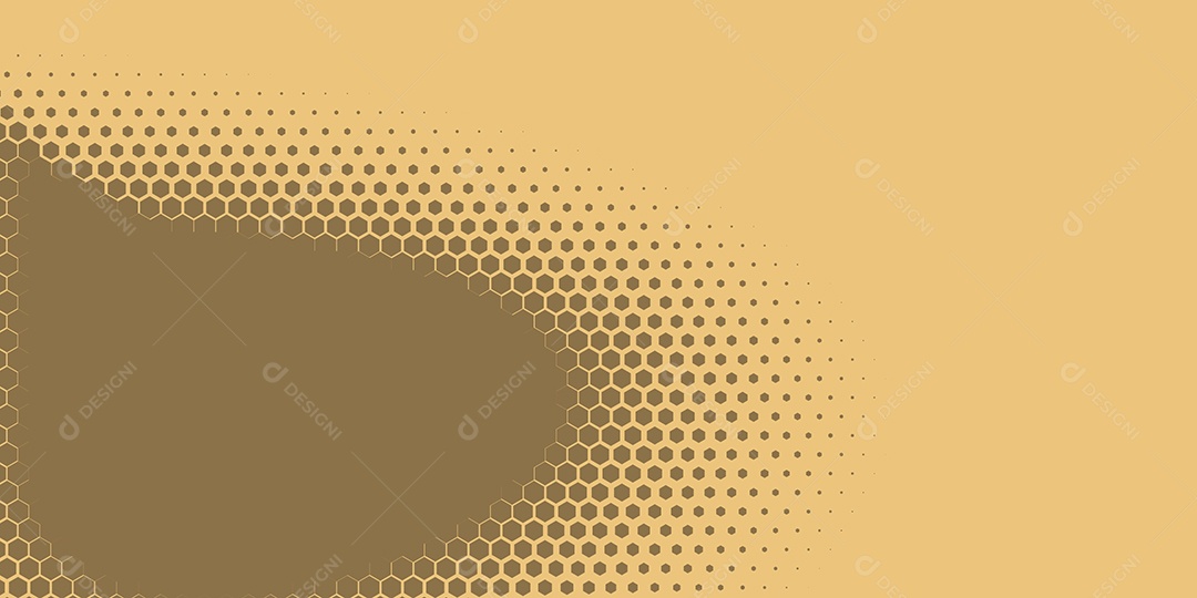 Background Hexágono Abstrato Ilustração Vetor EPS