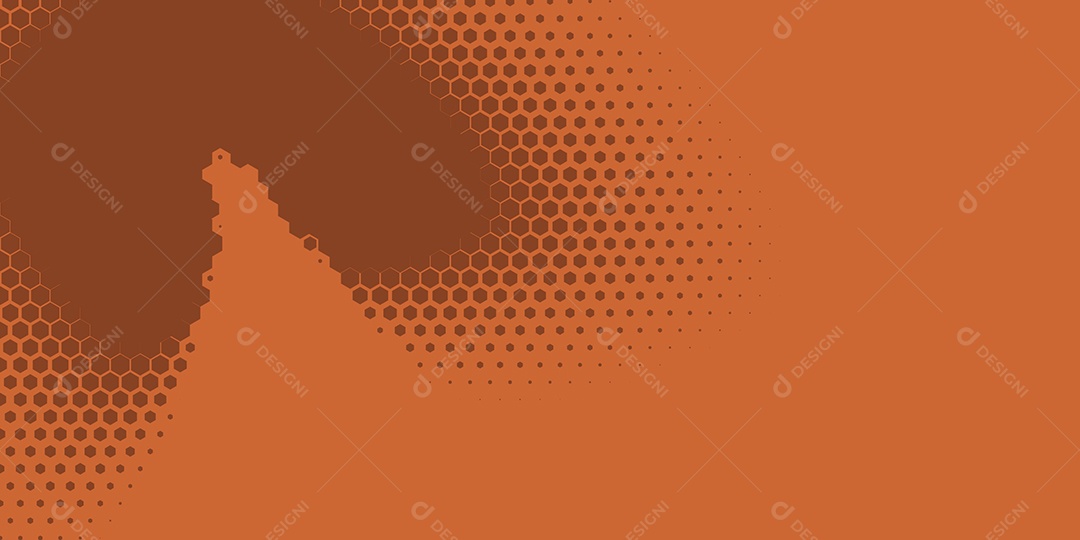 Background Hexágono Abstrato Ilustração Vetor EPS