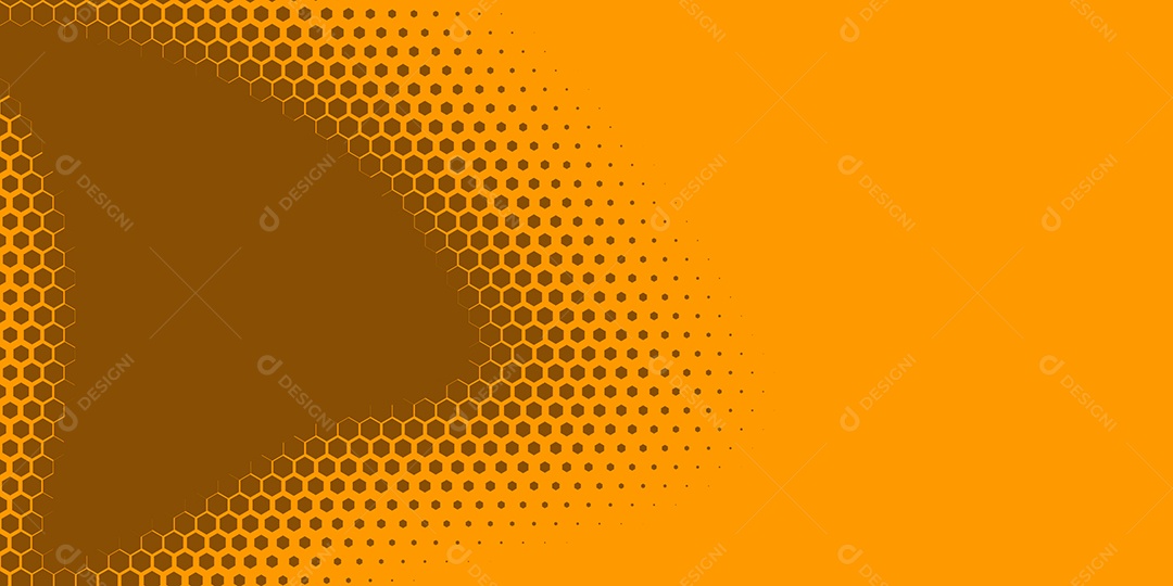 Background Hexágono Abstrato Ilustração Vetor EPS