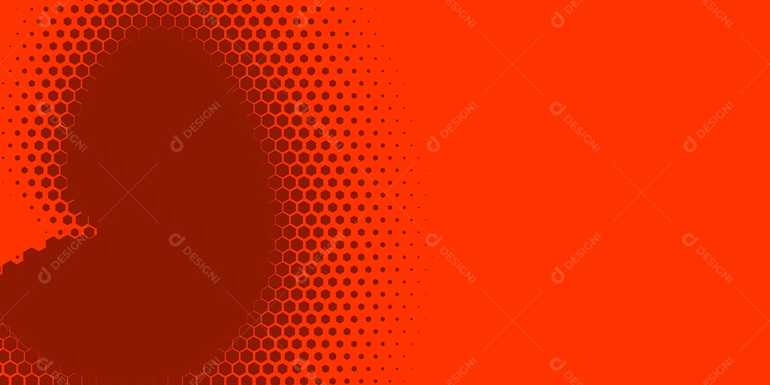 Background Hexágono Abstrato Ilustração Vetor EPS