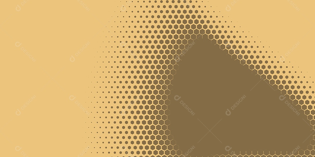 Background Hexágono Abstrato Ilustração Vetor EPS