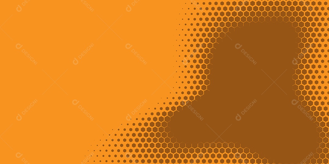 Background Hexágono Abstrato Ilustração Vetor EPS