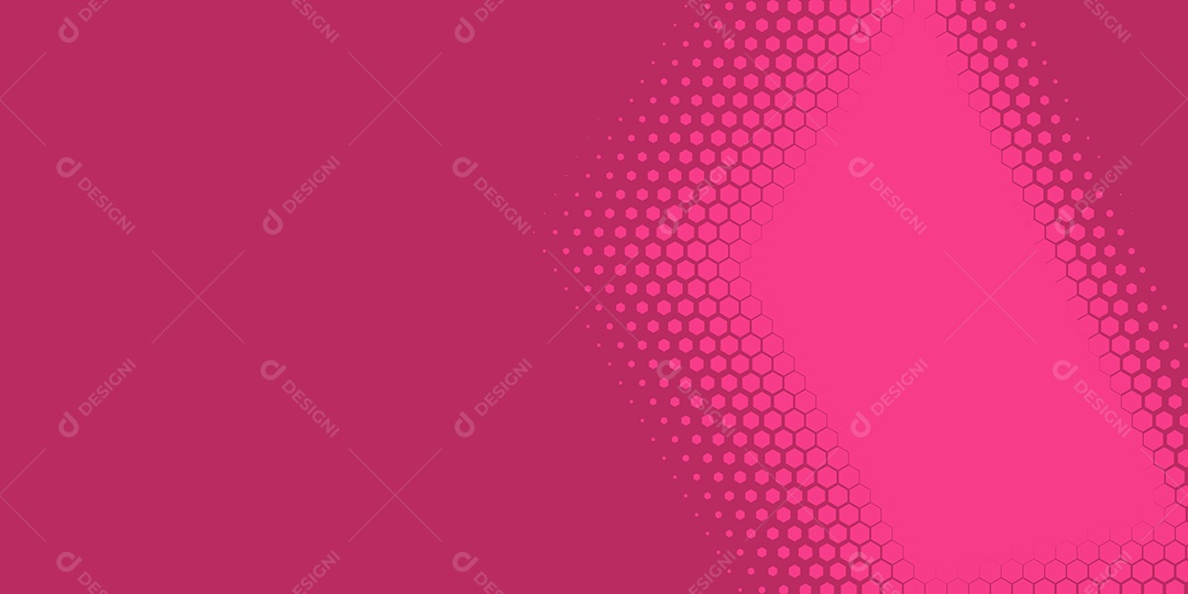 Background Hexágono Abstrato Rosa Ilustração Vetor EPS