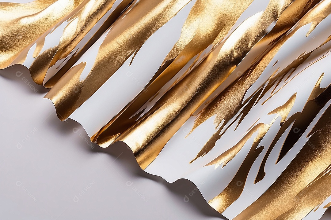 Fundo de cor gradiente de ouro branco