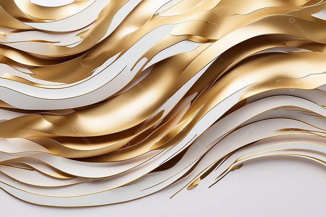 Fundo de cor gradiente de ouro branco