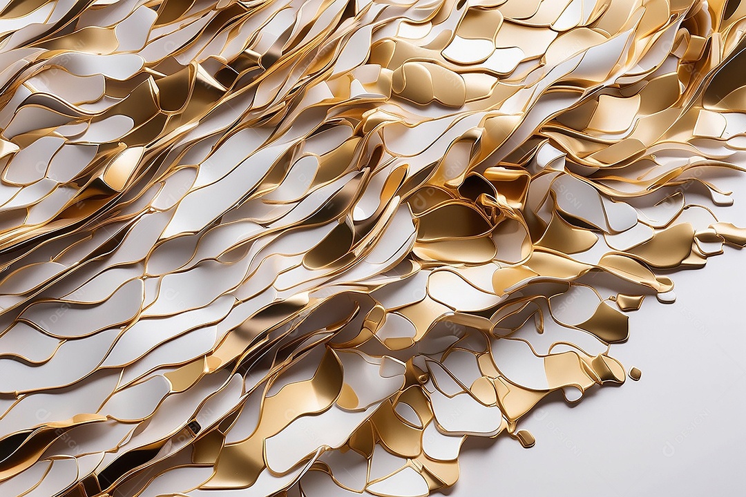 Fundo de cor gradiente de ouro branco