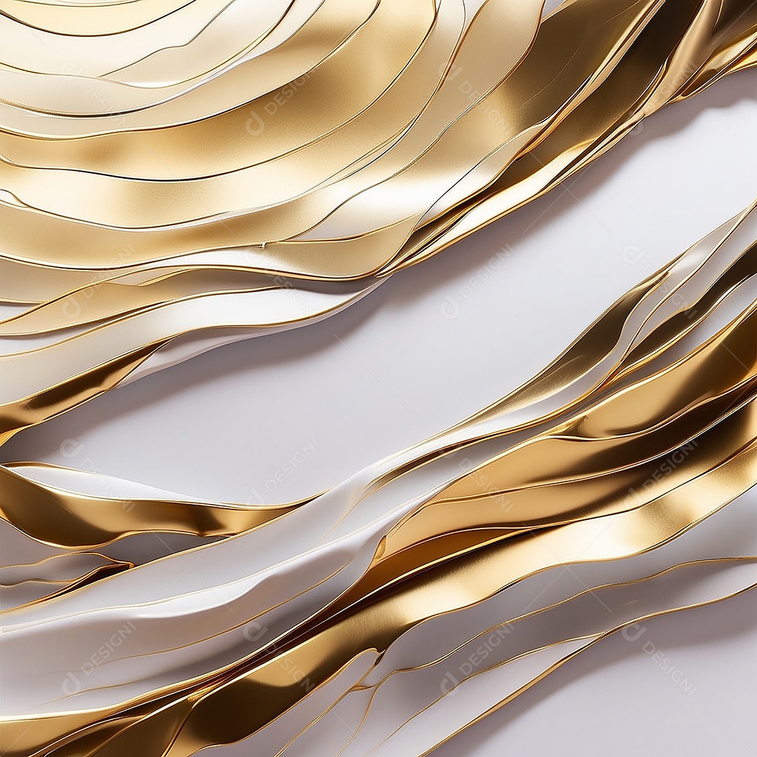 Fundo de cor gradiente de ouro branco