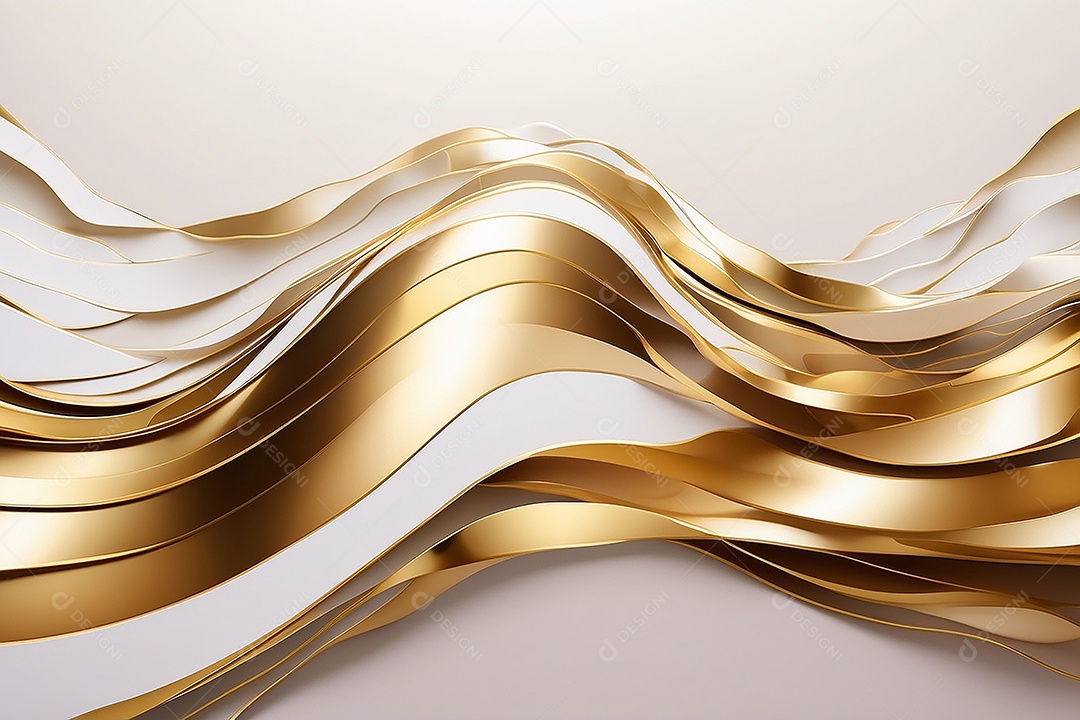 Fundo de cor gradiente de ouro branco