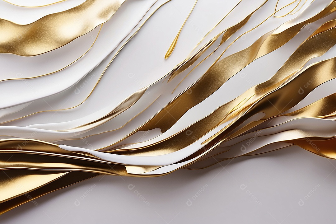 Fundo de cor gradiente de ouro branco