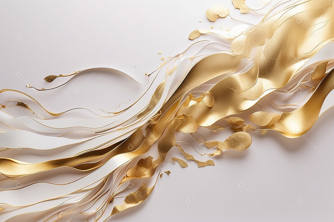 Fundo de cor gradiente de ouro branco