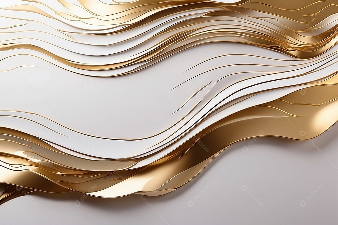 Fundo de cor gradiente de ouro branco