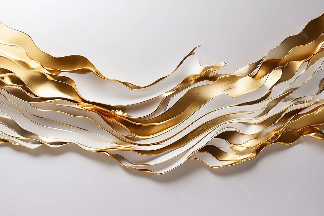 Fundo de cor gradiente de ouro branco