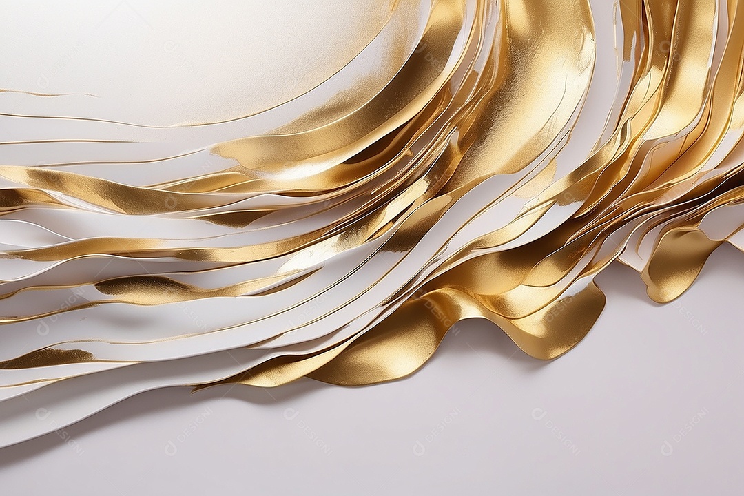 Fundo de cor gradiente de ouro branco