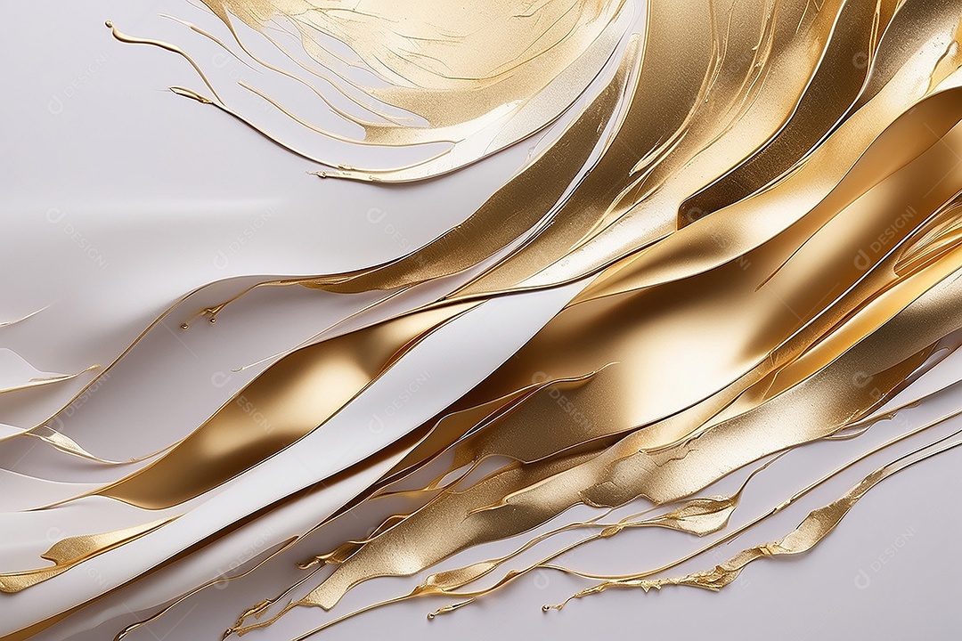 Fundo de cor gradiente de ouro branco