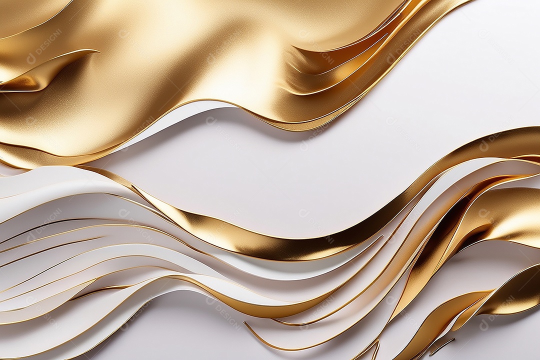 Fundo de cor gradiente de ouro branco