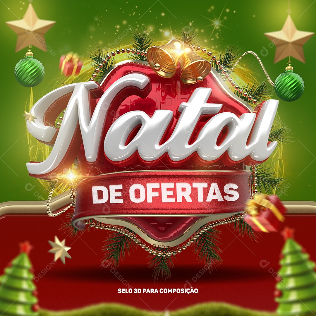 Social Media Natal De Ofertas PSD Editável