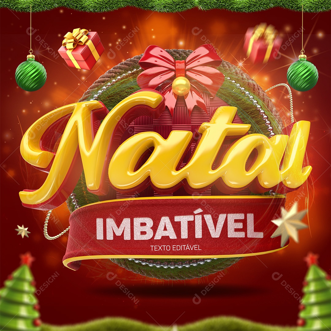 Social Media Natal Imbatível PSD Editável