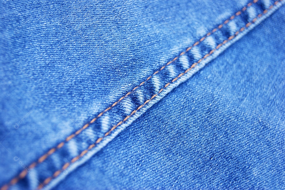 Costura de jeans claro